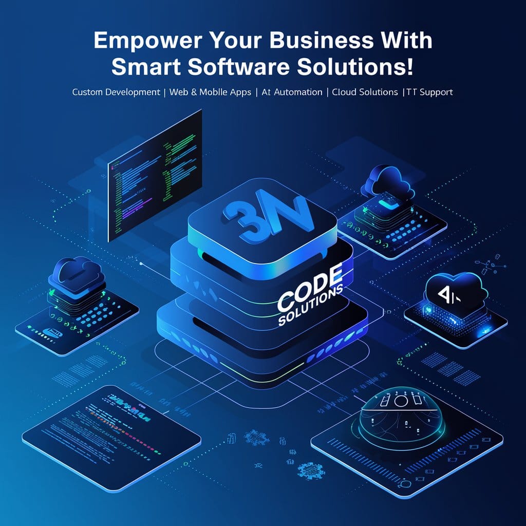 كيف يمكن للبرمجيات أن تُحدث ثورة في عملك؟ 1 3M Code Software Solutions